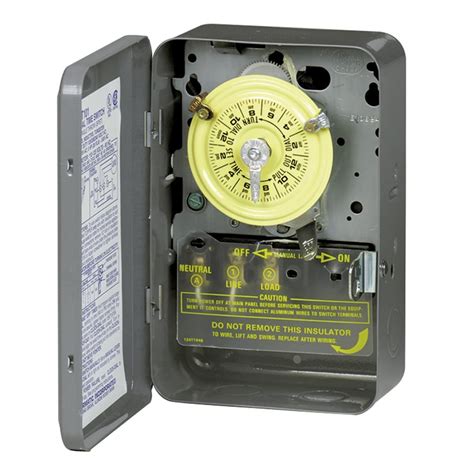 electrical box control light time|automatic lights with timers.